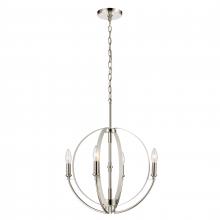 ELK Home Plus 81475/4 - Rotunde 18'' Wide 4-Light Chandelier - Matte White