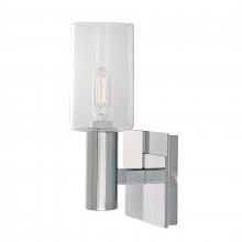 ELK Home Plus 8173-CH-CL - Empire 10.25'' High 1-Light Sconce - Chrome