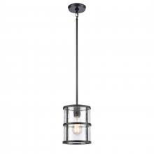 ELK Home Plus 82074/1 - Solace 7'' Wide 1-Light Mini Pendant - Matte Black