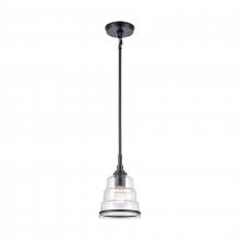 ELK Home Plus 82164/1 - Boyer 6.5'' Wide 1-Light Mini Pendant - Matte Black