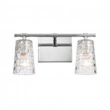 ELK Home Plus 82181/2 - Lightweave 15'' Wide 2-Light Vanity Light - Polished Nickel