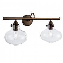 ELK Home Plus 8262-AR-CL - Clara 9'' Wide 2-Light Vanity Light - Architectural Bronze