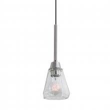 ELK Home Plus 8284-PN-CL - Arctic 5'' Wide 1-Light Pendant - Polished Nickel