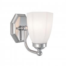 ELK Home Plus 8318-CH-HXO - Trevi 7'' High 1-Light Sconce - Chrome