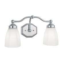 ELK Home Plus 8319-CH-HXO - Trevi 17'' Wide 2-Light Vanity Light - Brushed Nickel