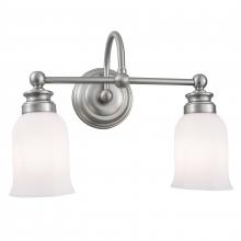 ELK Home Plus 8912-BN-HXO - Emily 11.5'' Wide 2-Light Vanity Light - Brushed Nickel