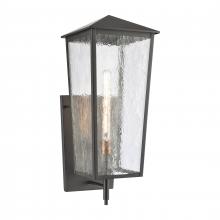 ELK Home Plus 89472/1 - Marquis 28'' High 1-Light Outdoor Sconce - Matte Black