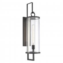 ELK Home Plus 89494/1 - Hopkins 30'' High 1-Light Outdoor Sconce - Charcoal Black