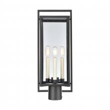 ELK Home Plus 90005/3 - Gladwyn 21.5'' High 3-Light Outdoor Post Light - Matte Black