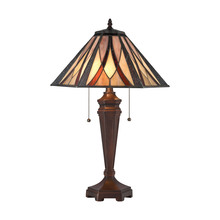 ELK Home Plus D4085 - Foursquare 2-Light Table Lamp