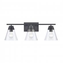 ELK Home Plus EC90004/3 - Vivica 24'' Wide 3-Light Vanity Light - Matte Black