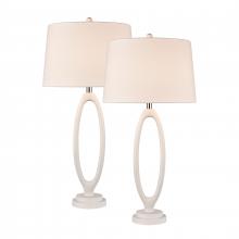 ELK Home Plus H0019-10324/S2 - Adair 34'' High 1-Light Table Lamp - Set of 2 White