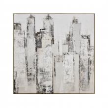 ELK Home Plus S0056-10628 - Urban Mist Abstract Framed Wall Art