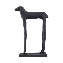 ELK Home Plus S0807-11406 - Jorgie Dog Object - Aged Black (4 pack) (4 pack)