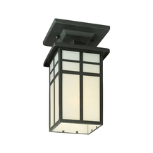 ELK Home Plus SL96657 - Mission 1-Light Ceiling Lamp in Black