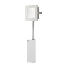 ELK Home Plus WLE-101-RM - Step Lt - MainWall Rec, Retrofit (LED) w/driver and lamp with Opal lens/Grey trim