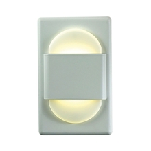 ELK Home Plus WLE105DR32K-10-30 - Thomas - EZ Step LED C/W Driver in White with Double Round White Opal Acrylic Diffuser