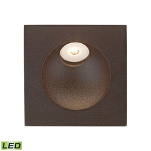 ELK Home Plus WSL6210-10-45 - Thomas - Zone LED Step Light in in Matte Brown with Opal White Glass Diffuser