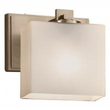 Justice Design Group FSN-8447-55-OPAL-BRSS-LED1-700 - Era ADA 1-Light LED Wall Sconce