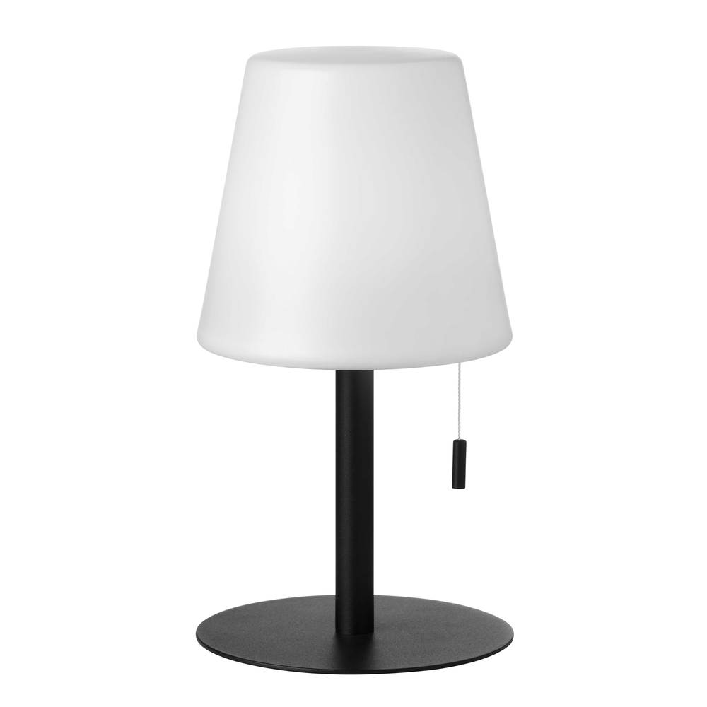 2.5W Table Lamp, Matte Black with Color Changing