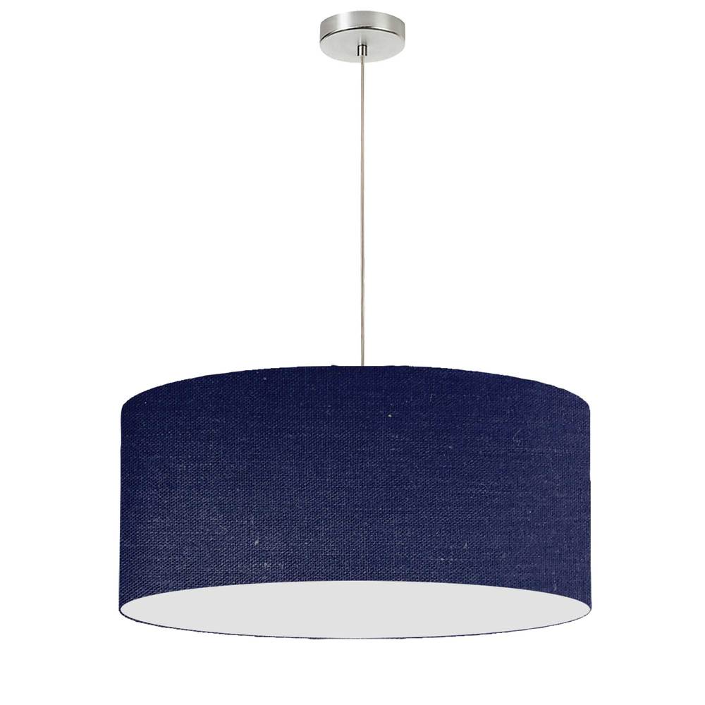 1LT, 24" Diameter Pendant, JTones Navy Blue