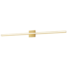 Dainolite ARL-4836LEDW-AGB - 36W Aged Brass Vanity w/ White Acrylic Diffuser