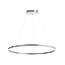 Dainolite CIR-3263C-SV - 63W Silver Chandelier with White Acrylic Diffuser