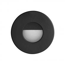 Dainolite DLEDW-300-BK - 120VAC input, Ø88xH82mm, 2700K, 3.3W IP65, Black Wall LED Light.