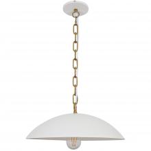 Dainolite OFE-151P-MW-AGB - 1LT Pendant, MW w/ AGB Chain