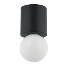 Dainolite TRN-51FH-MB - 1 Light Matte Black Flush Mount