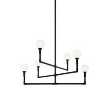 Matteo Lighting C64806BKOP - Candlestix Chandelier