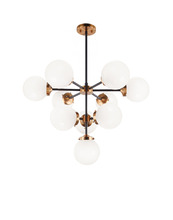 Matteo Lighting C72310AGOP - Maru Chandelier