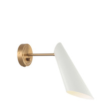 Matteo Lighting S08011AGWH - Butera Wall Sconce