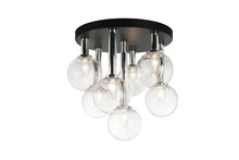 Matteo Lighting X75307BKCL - Stellar Ceiling Mount