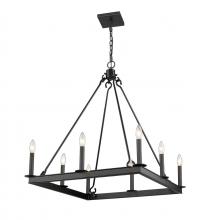 Z-Lite 482S-8-26MB - 8 Light Chandelier