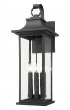 Z-Lite 5017XL-BK - 6 Light Outdoor Wall Light