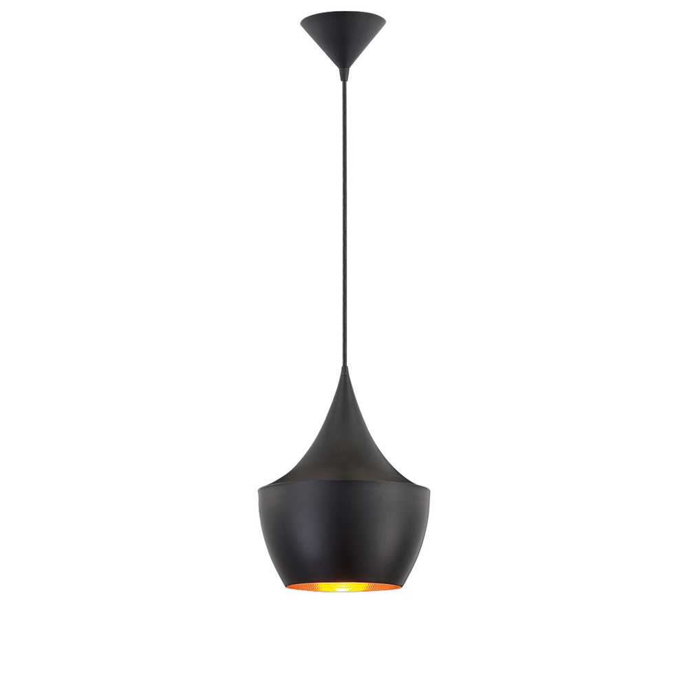 Piquito, 1LT Pendant, Blk/gld