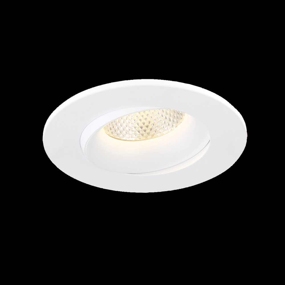 LED Rec, 3.5in, Rgss, 12w, 40k, Wht