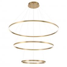 Eurofase 31474-038 - Spunto 3 Tier 61" LED Chandelier in Gold