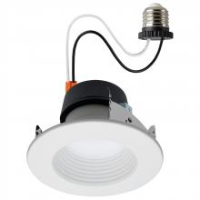 Satco Products Inc. S11882 - Field Selectable LED Downlight Retrofit; Deep Baffle; 5.8/7/9.5 Watts; 27K/30K/35K/40K/50K CCT; 4