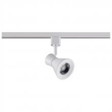 Nuvo TH632 - 12 Watt LED Cinch Track Head; 3000K; Matte White Finish