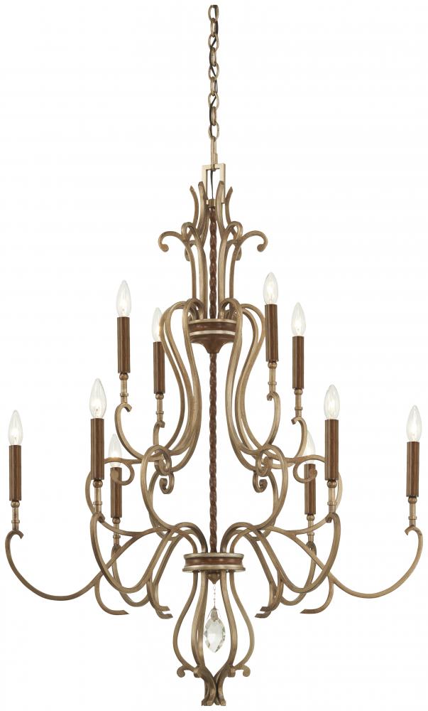 10 LIGHT CHANDELIER