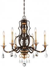 Minka Metropolitan N6456-652 - 6 LIGHT CHANDELIER