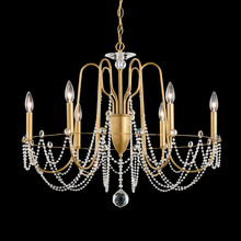 Schonbek 1870 AR1006N-40O - Esmery 6 Light 120V Chandelier in Polished Silver with Clear Optic Crystal