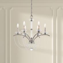 Schonbek 1870 BC7106N-51O - Priscilla 6 Light 120V Chandelier in Black with Optic Crystal