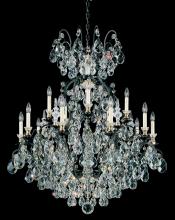 Schonbek 1870 3773-76 - Renaissance 16 Light 120V Chandelier in Heirloom Bronze with Heritage Handcut Crystal