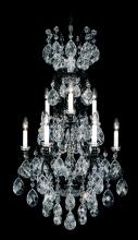 Schonbek 1870 3780-51 - Renaissance 10 Light 120V Chandelier in Black with Heritage Handcut Crystal