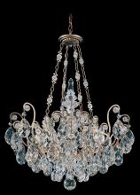 Schonbek 1870 3787-48 - Renaissance 8 Light 120V Pendant in Antique Silver with Heritage Handcut Crystal