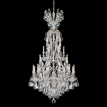 Schonbek 1870 3783-76 - Renaissance 25 Light 120V Chandelier in Heirloom Bronze with Heritage Handcut Crystal