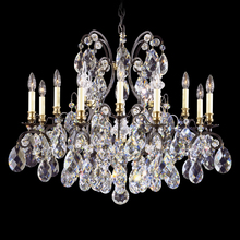 Schonbek 1870 3790-23 - Renaissance 13 Light 120V Chandelier in Etruscan Gold with Heritage Handcut Crystal